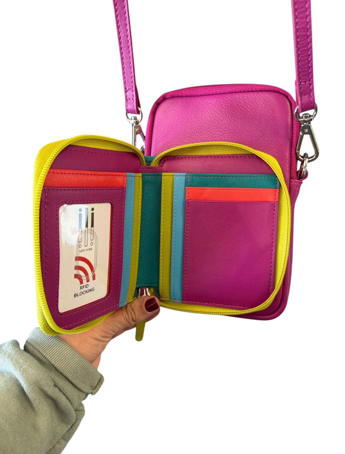 ILI Phone Wallet Crossbody—RFID Blocking