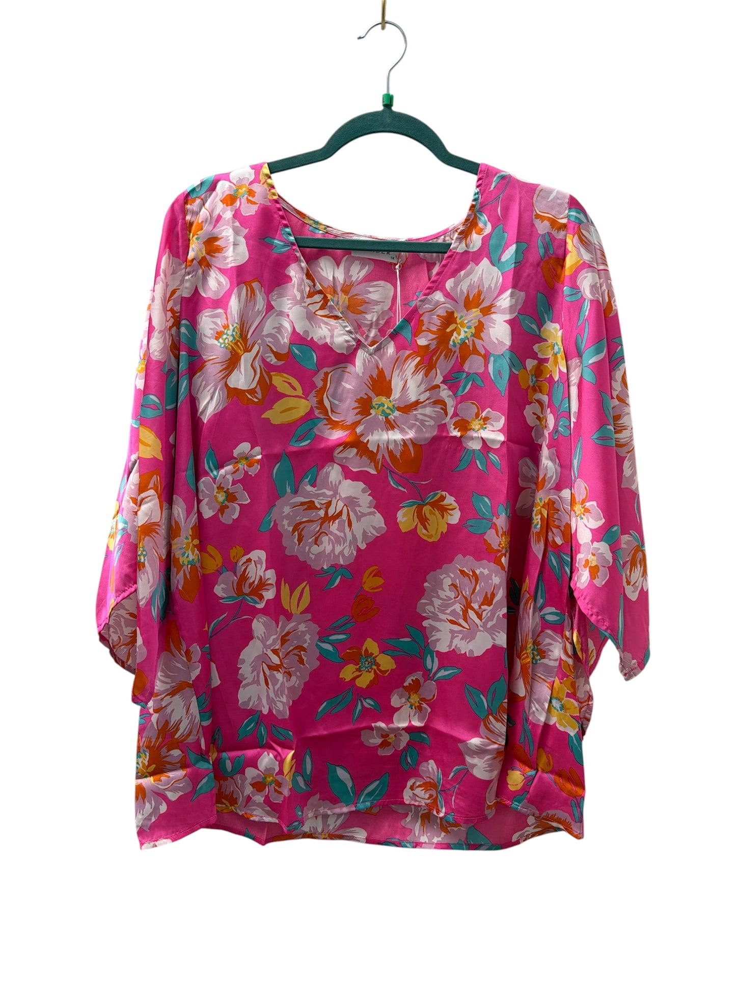 Emily Wonder Pink Silk Top