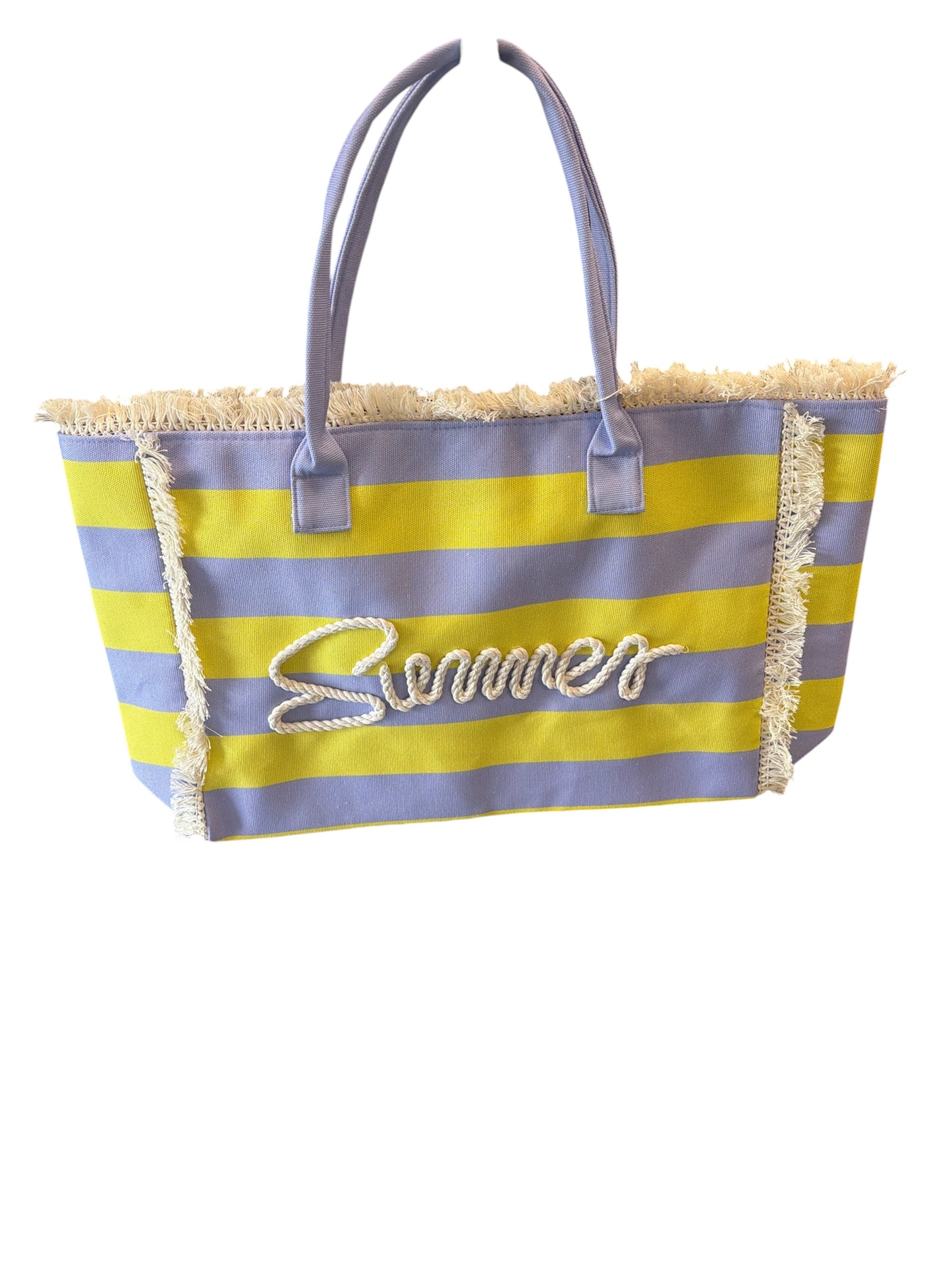 SUMMER ROPE STRIPE TOTEBAG