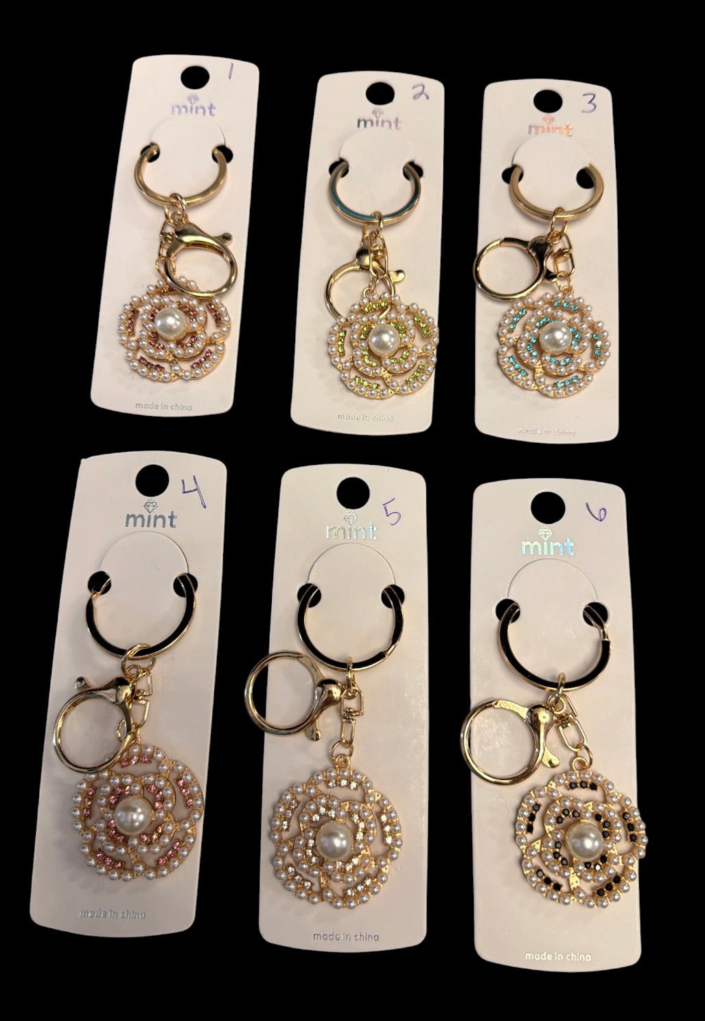 Bling Rose Gold Keychain