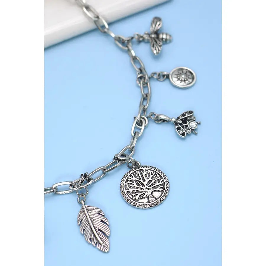 Boho Boutique Charm Necklace
