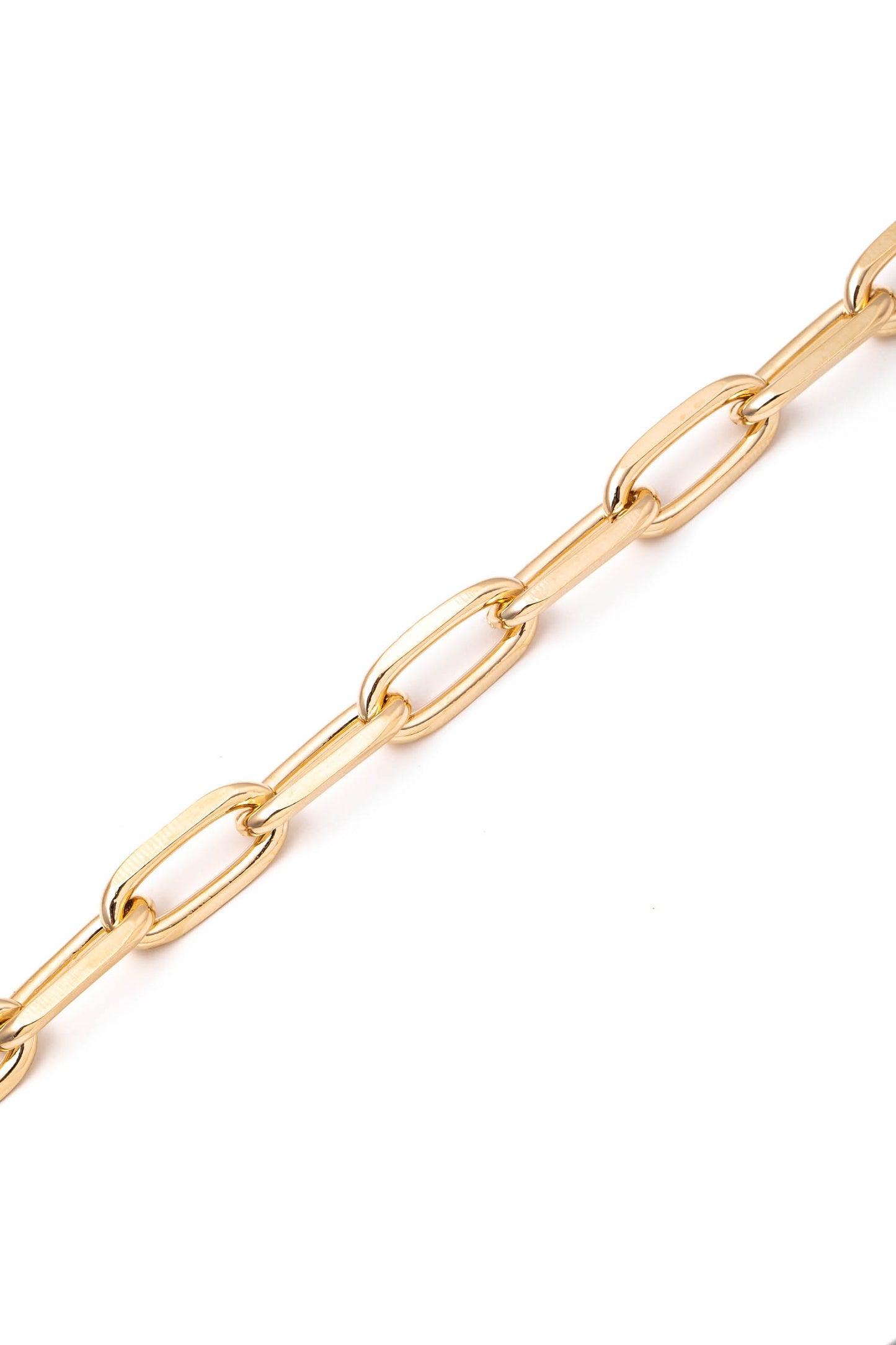 Oval Chain Link Anklet