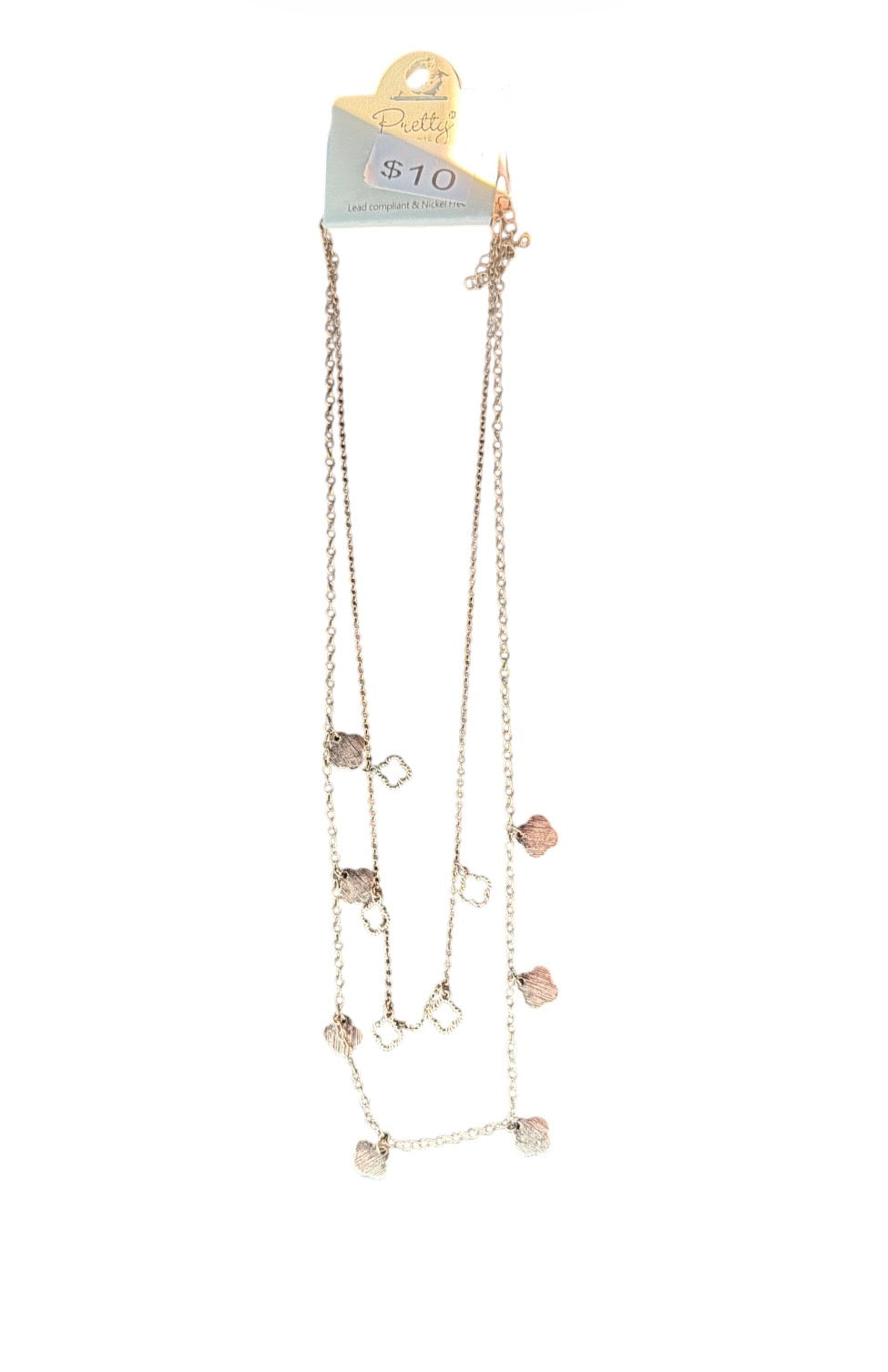 Double Layer Clover Necklace