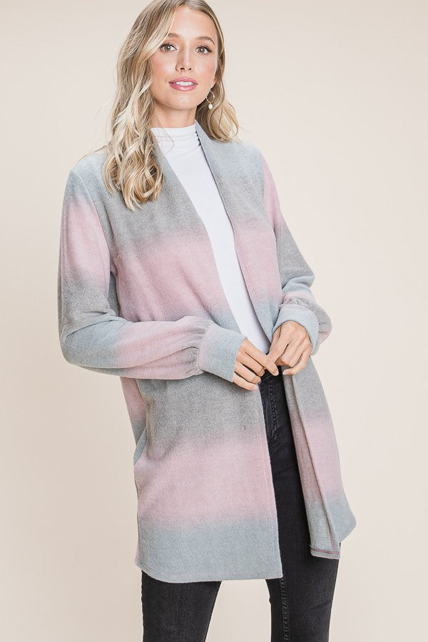 Brushed Cardigan