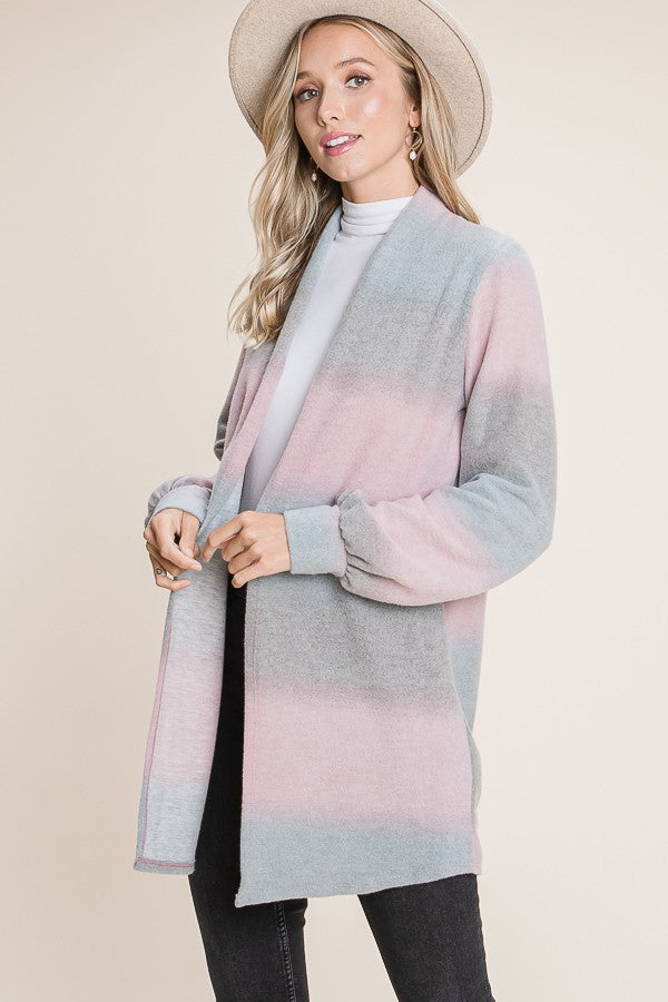 Brushed Cardigan