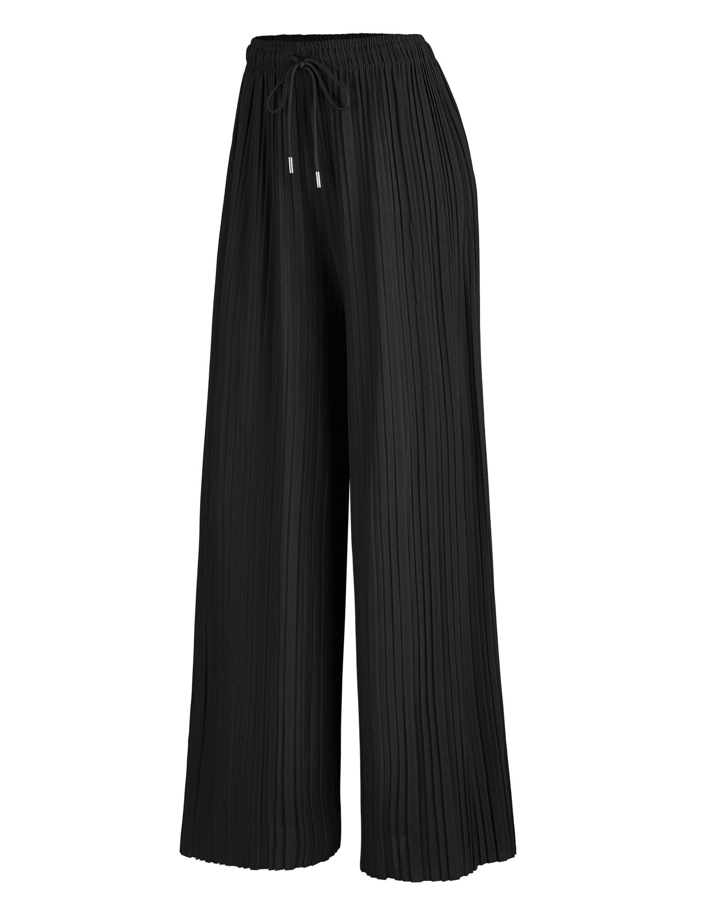Pleated Palazzo Pants