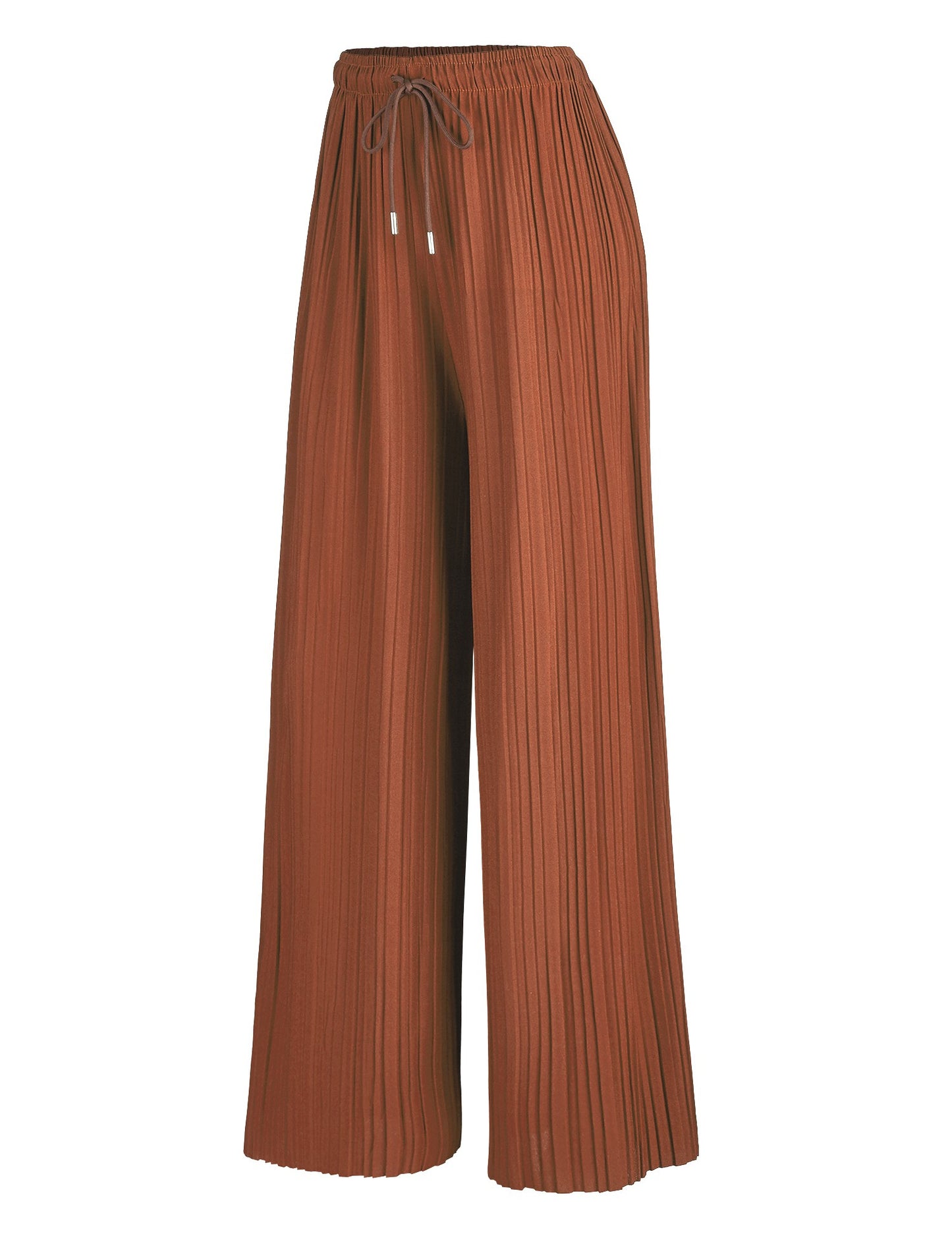 Pleated Palazzo Pants