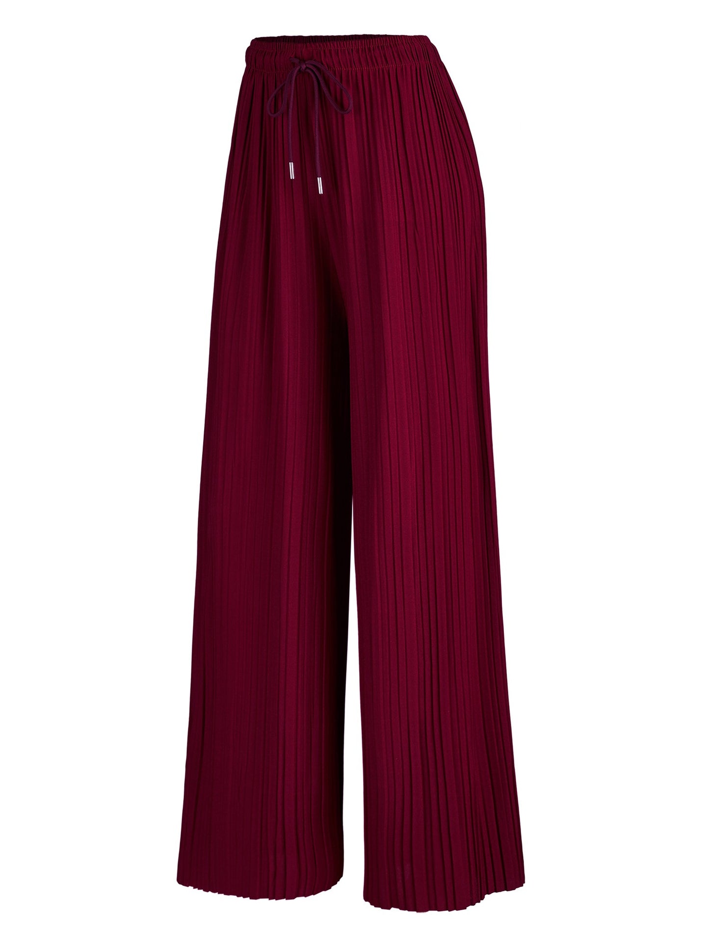 Pleated Palazzo Pants
