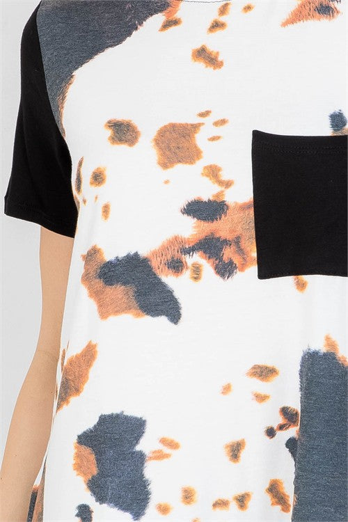 Cow Spotted Top