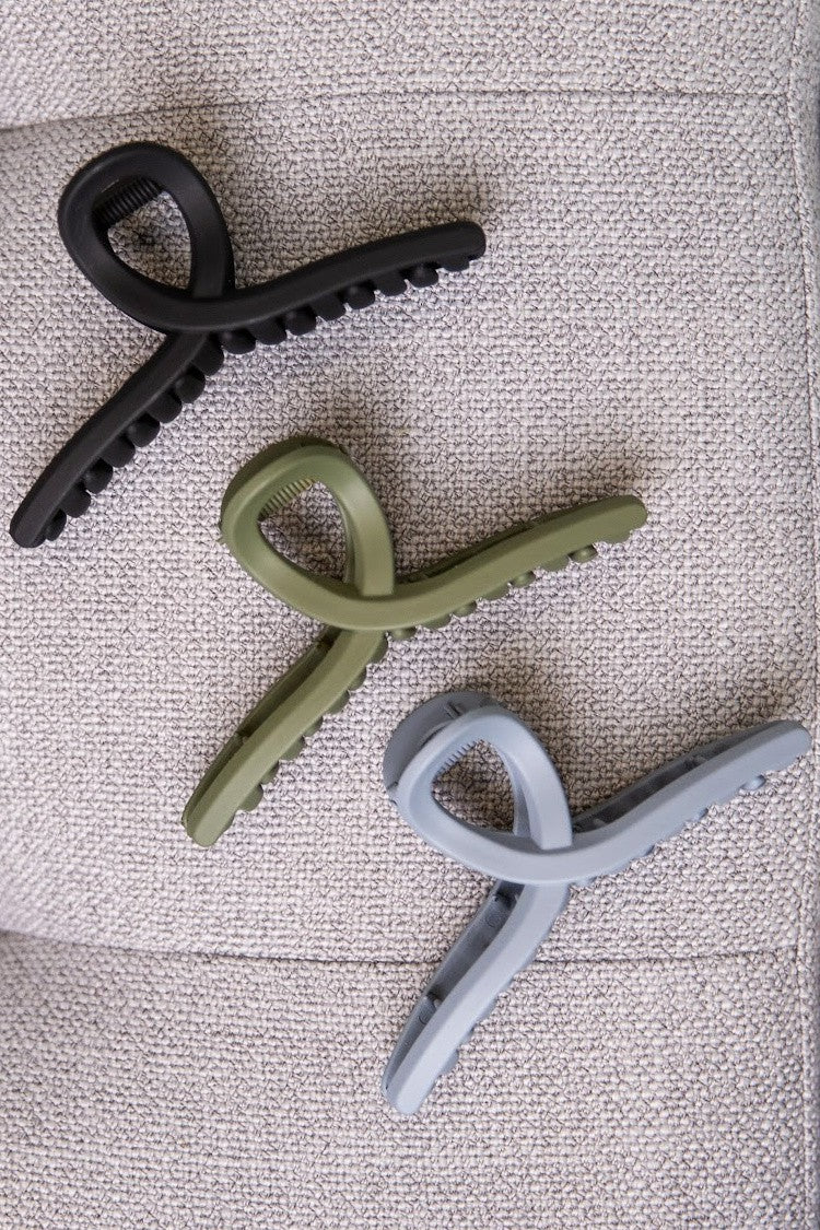 3 Pack Hair Claw Clip