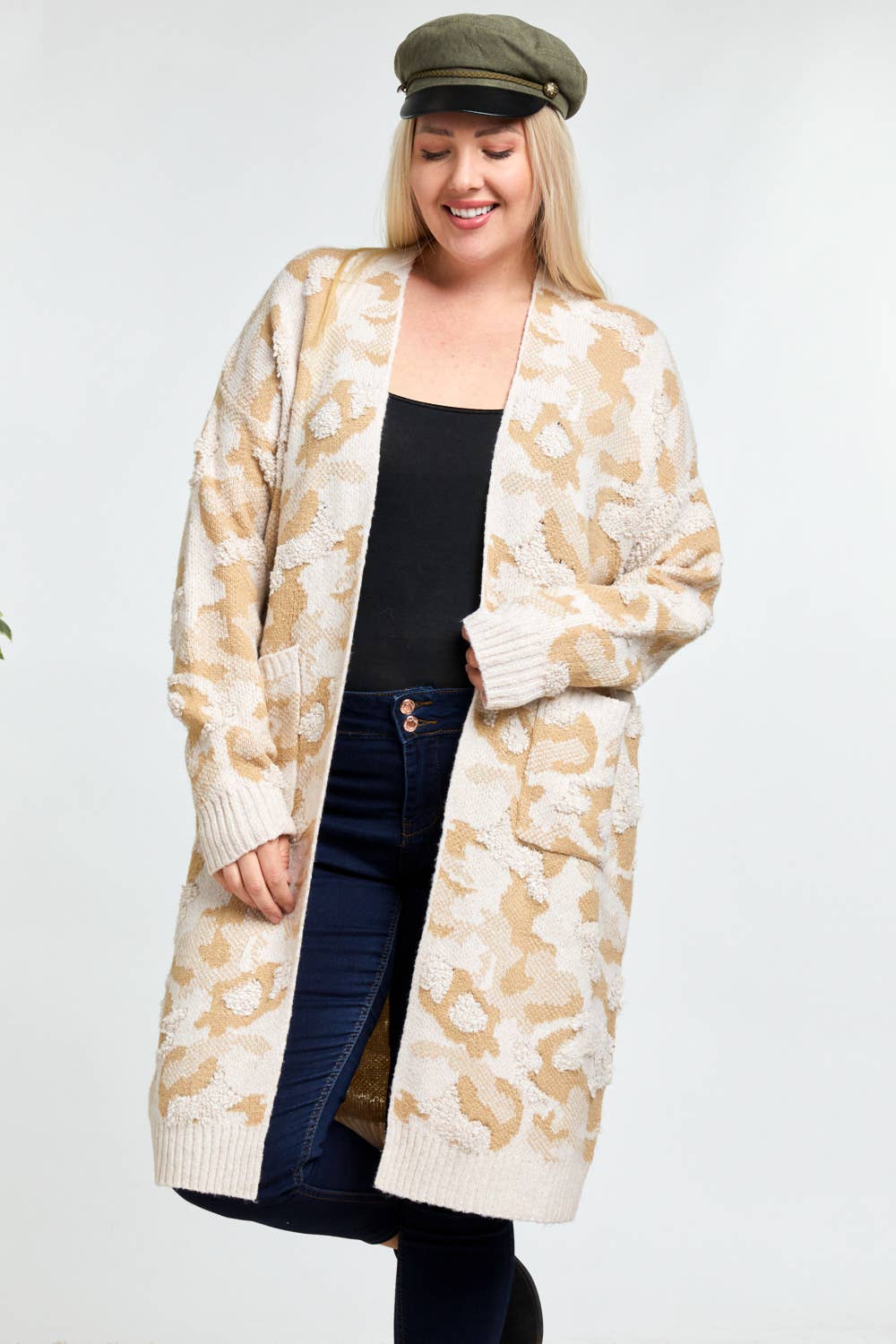 MULTI COLOR LONG SLEEVE CARDIGAN