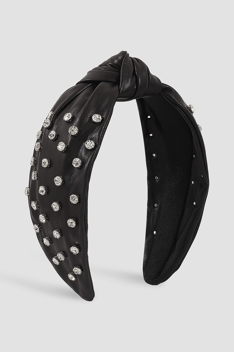 Vegan Leather Headband