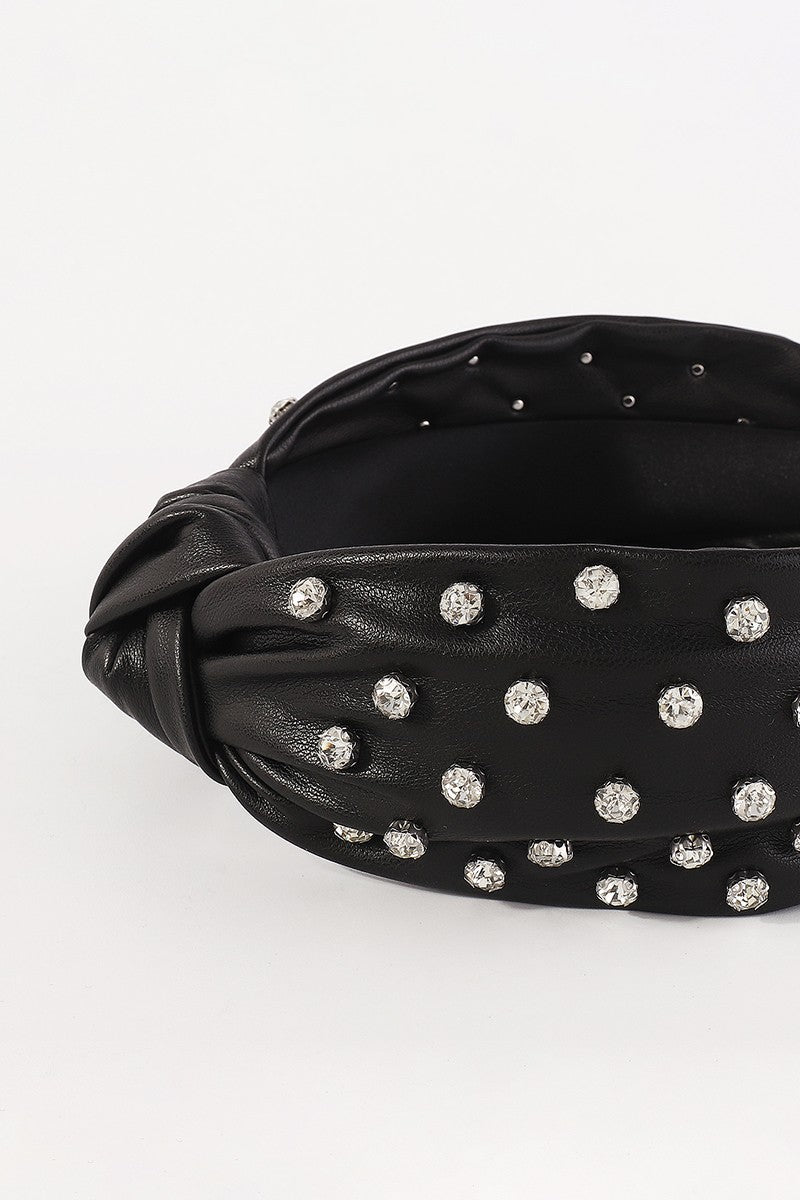 Vegan Leather Headband