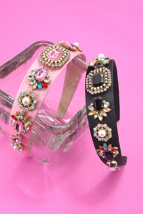 Rhinestone Embellished Hairband