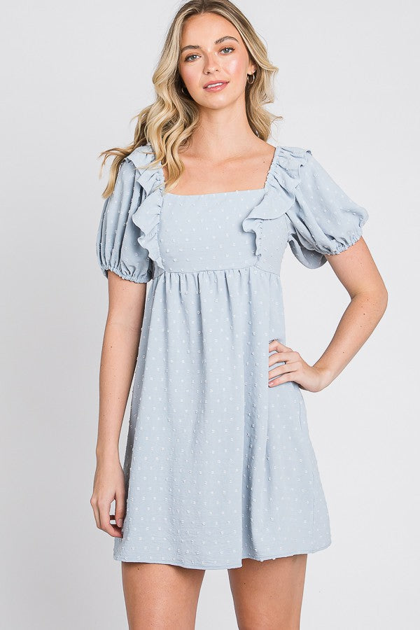Dotted Textured Dress