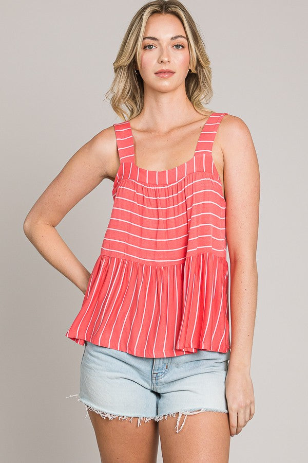 Wide Strap Tank Top