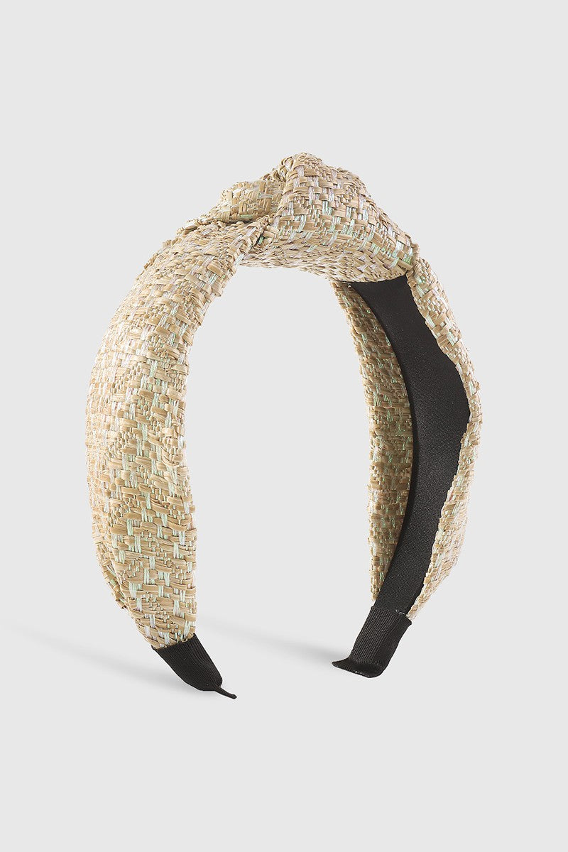 Raffia Topknot Headbands