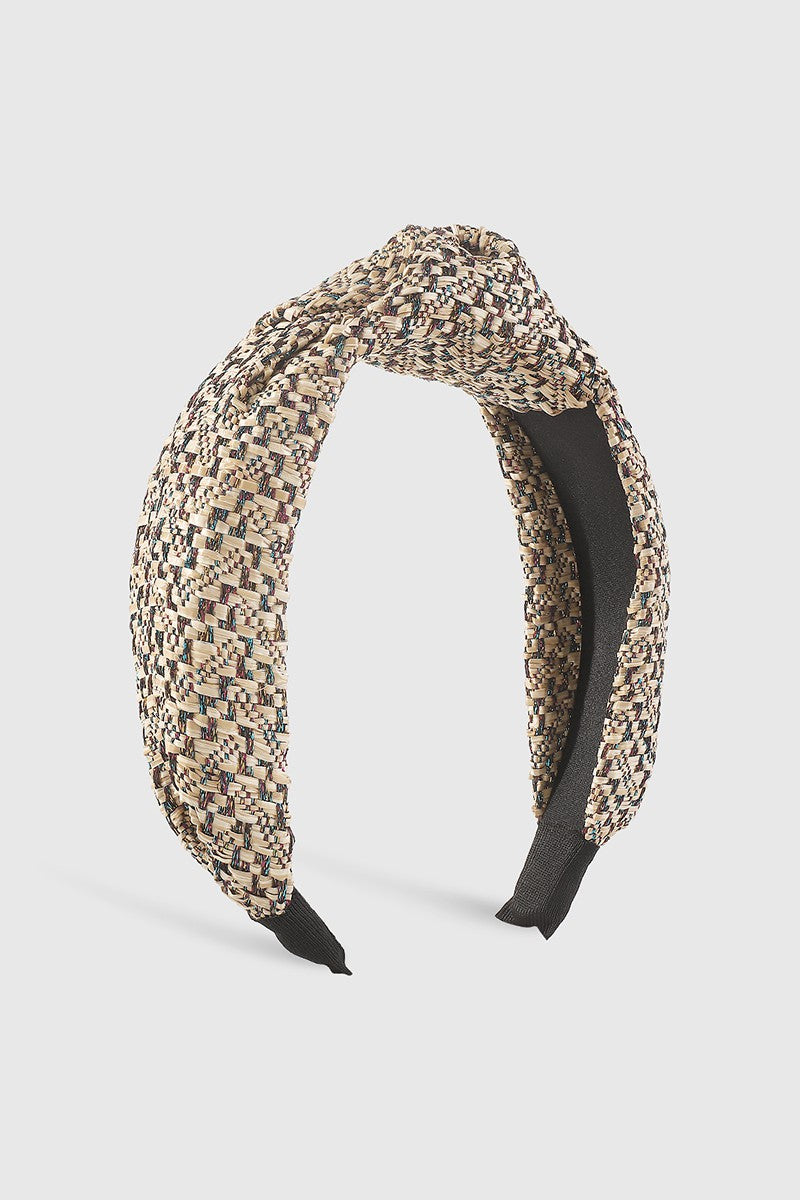 Raffia Topknot Headbands