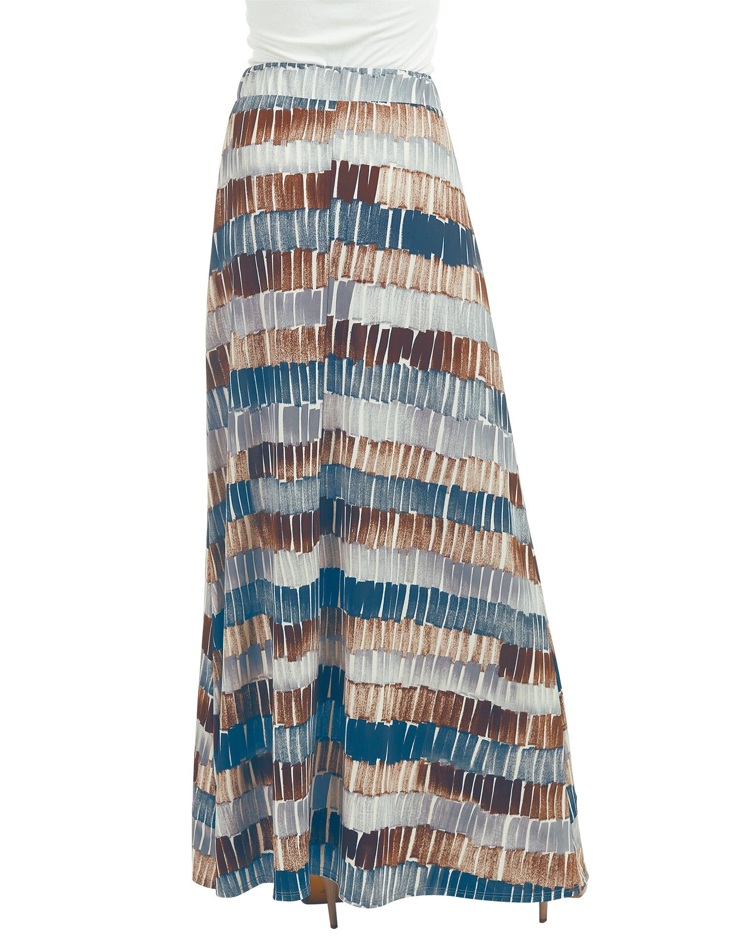Block Print Maxi Skirt