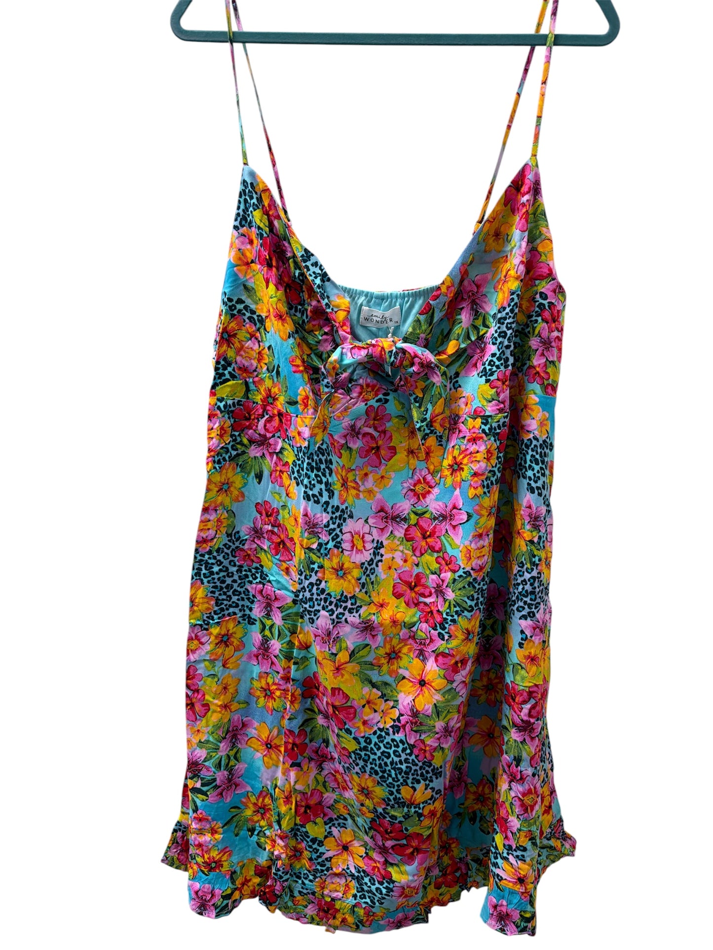 Emily Wonder Floral Cheetah Dress