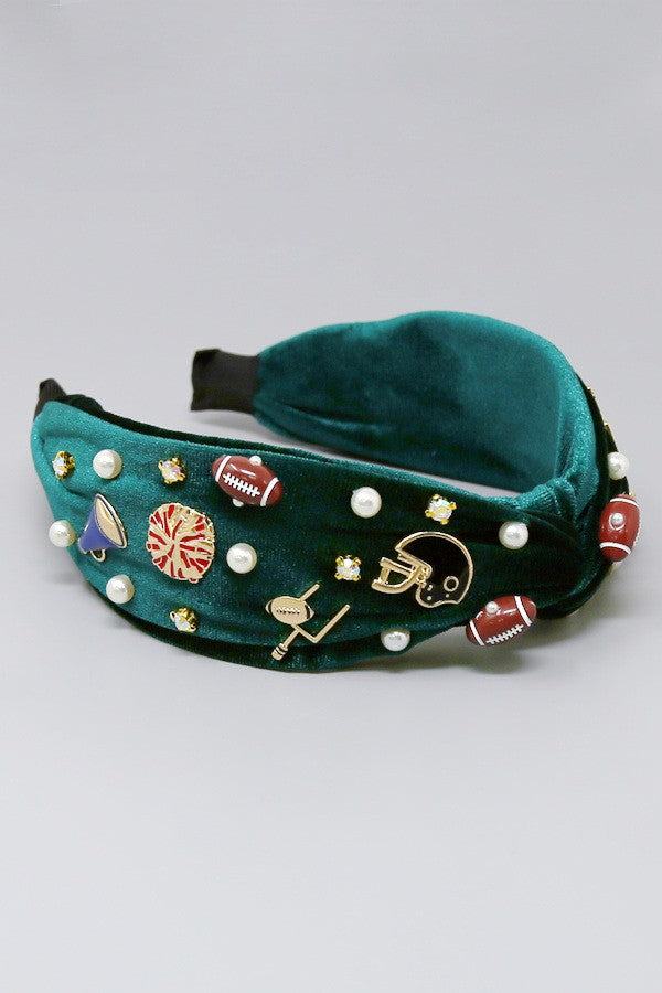 Game Day Velvet Headband