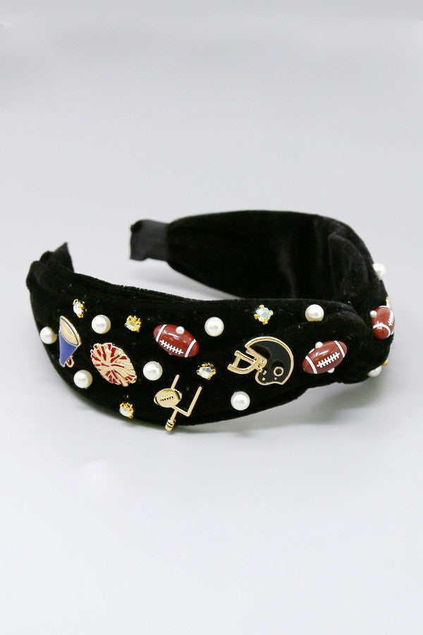 Game Day Velvet Headband