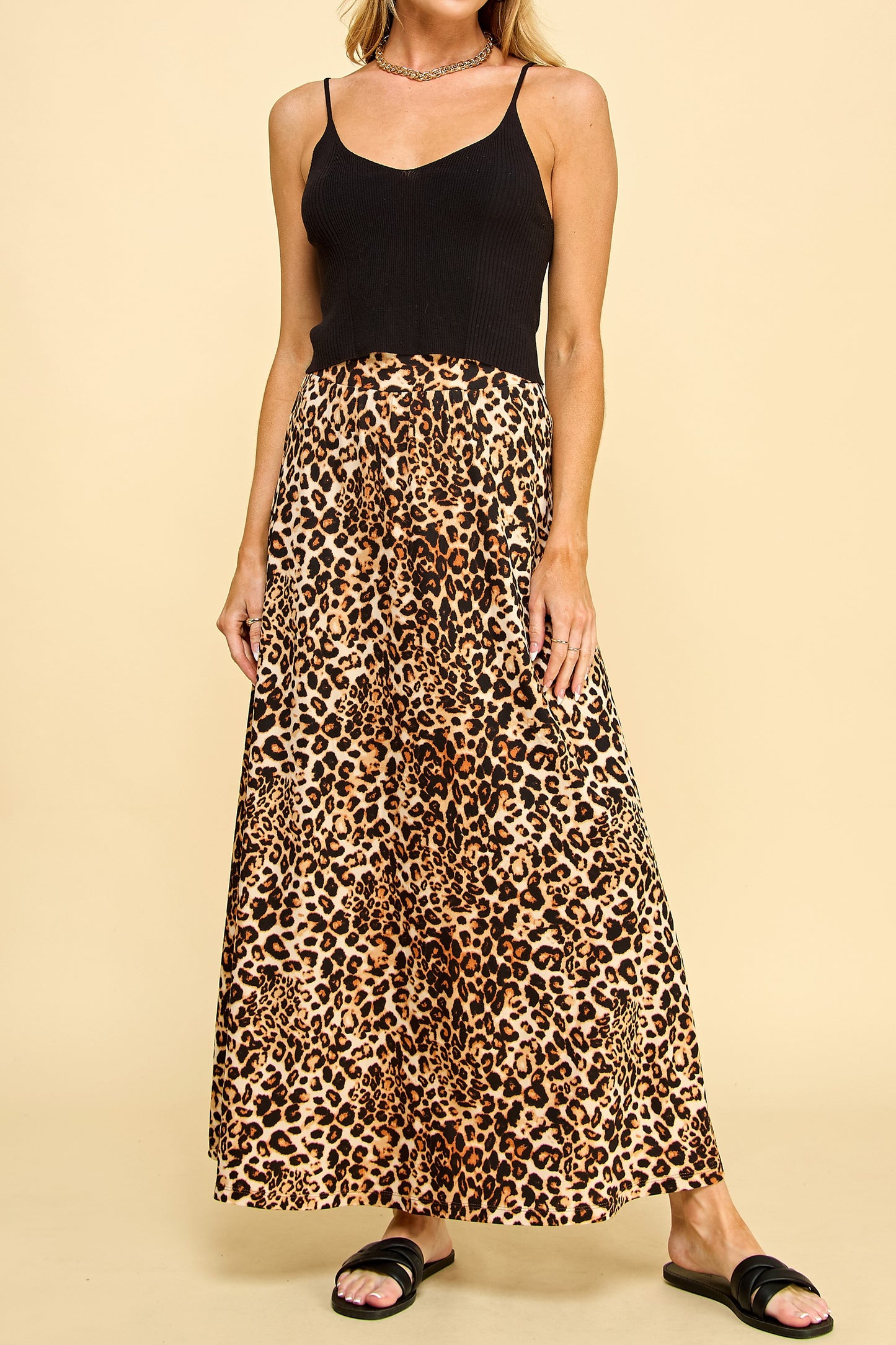 High Waist Maxi Skirt