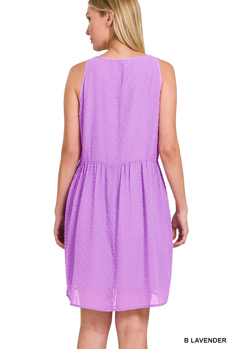 BABYDOLL SCOOP NECK DRESS