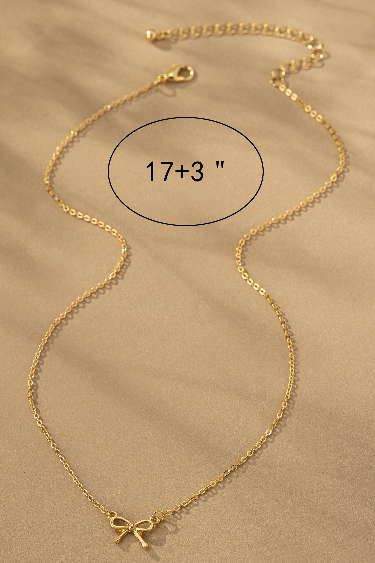 Bow Pendant Necklace