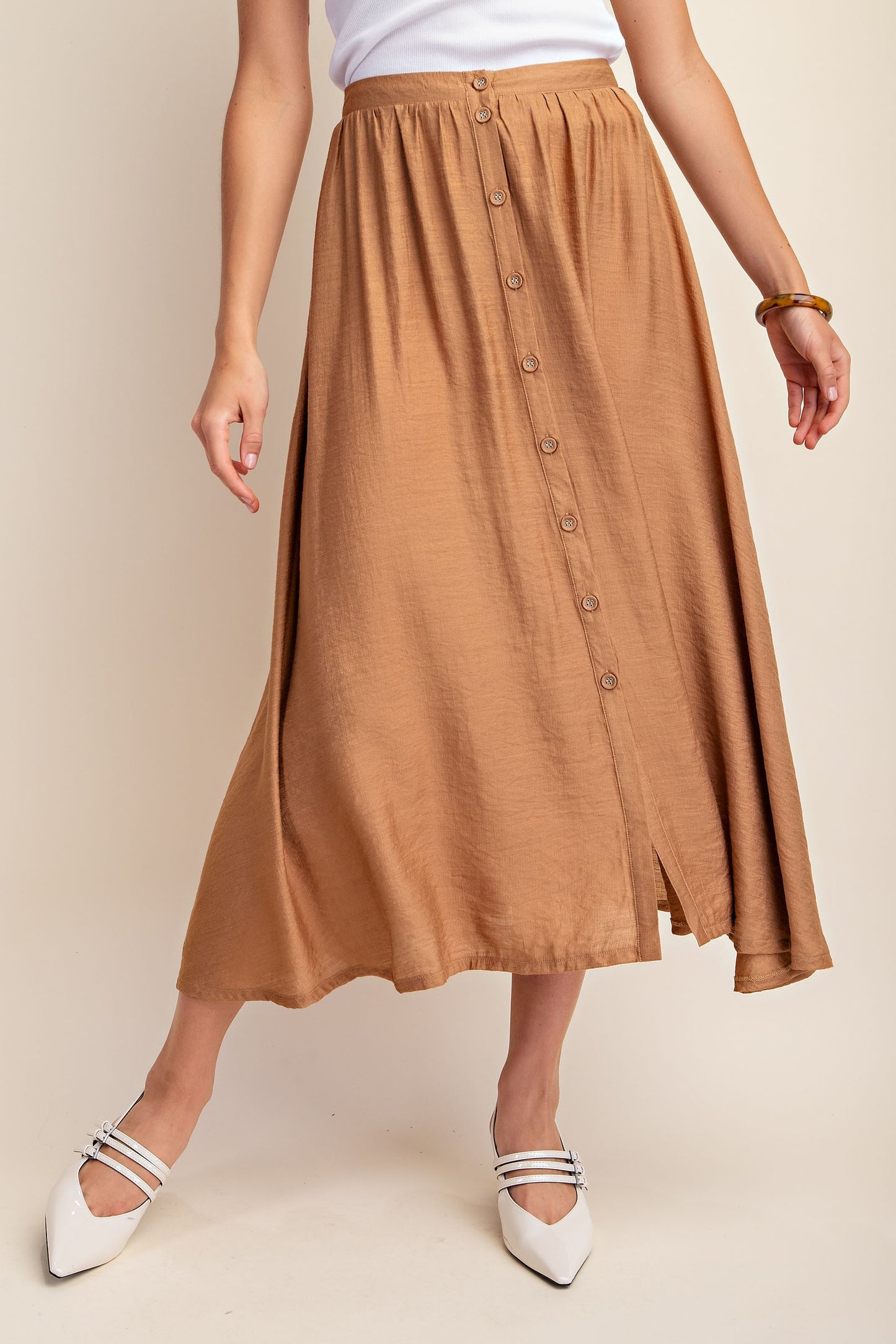 Button Down Skirt