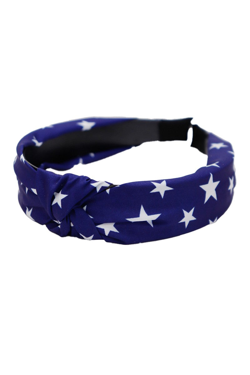 American Flag Twist Headband