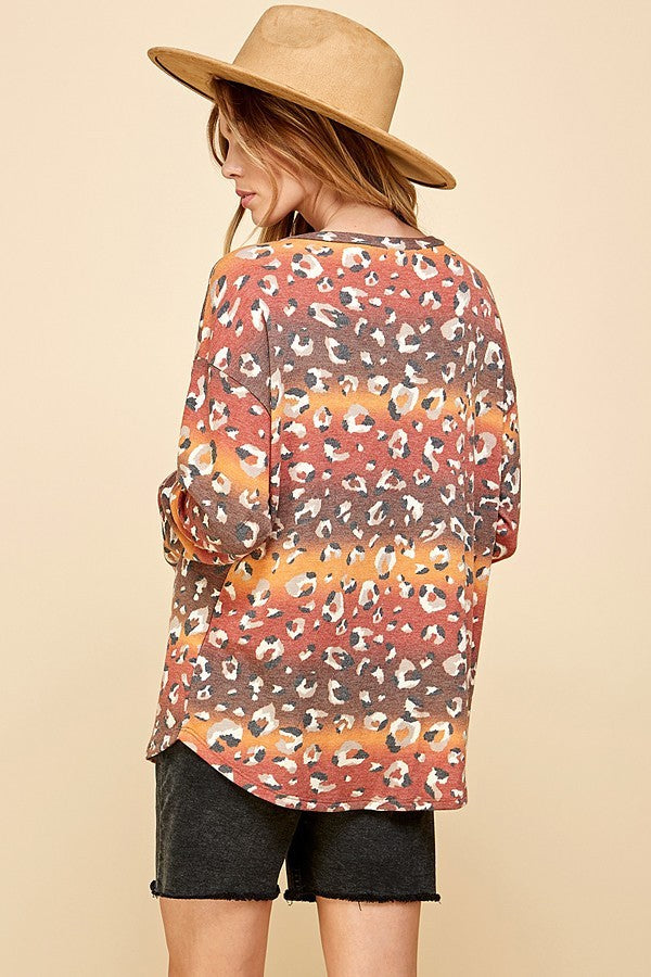 Ombre Cheetah Print