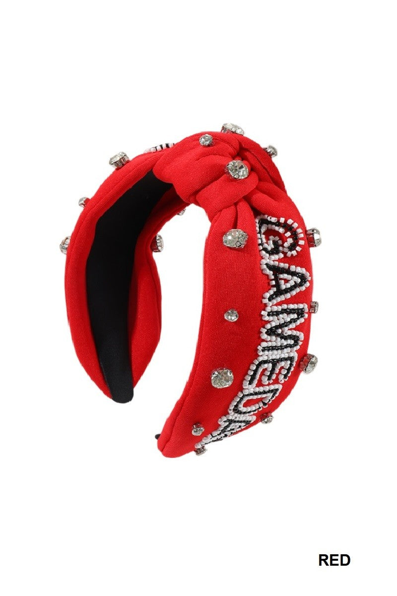 GAME DAY TEAM SPIRIT RHINESTONE HEADBAND
