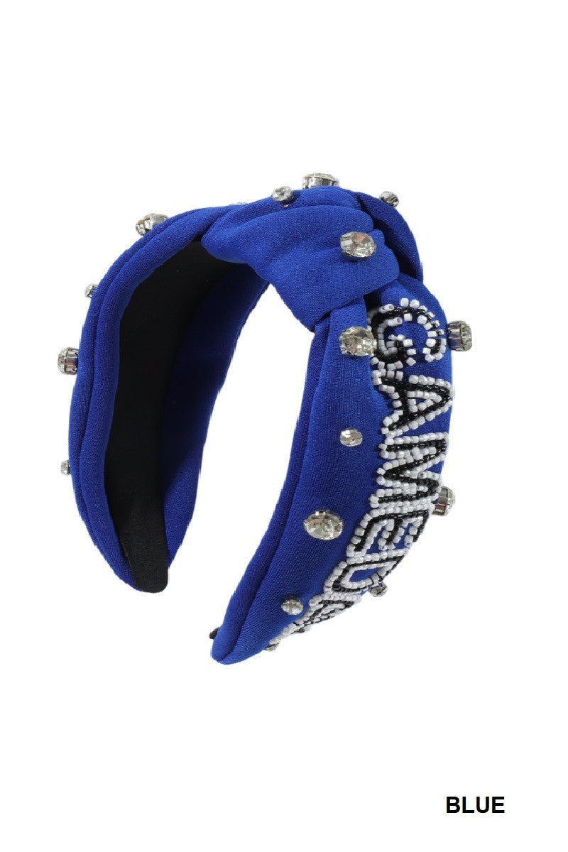 GAME DAY TEAM SPIRIT RHINESTONE HEADBAND