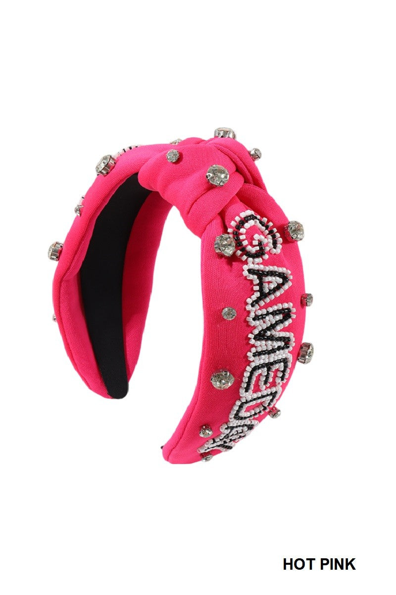 GAME DAY TEAM SPIRIT RHINESTONE HEADBAND