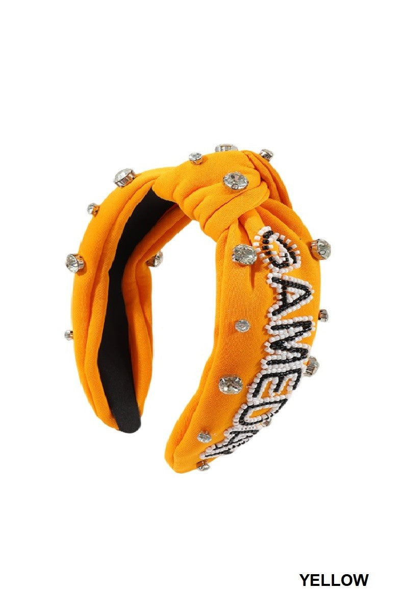 GAME DAY TEAM SPIRIT RHINESTONE HEADBAND