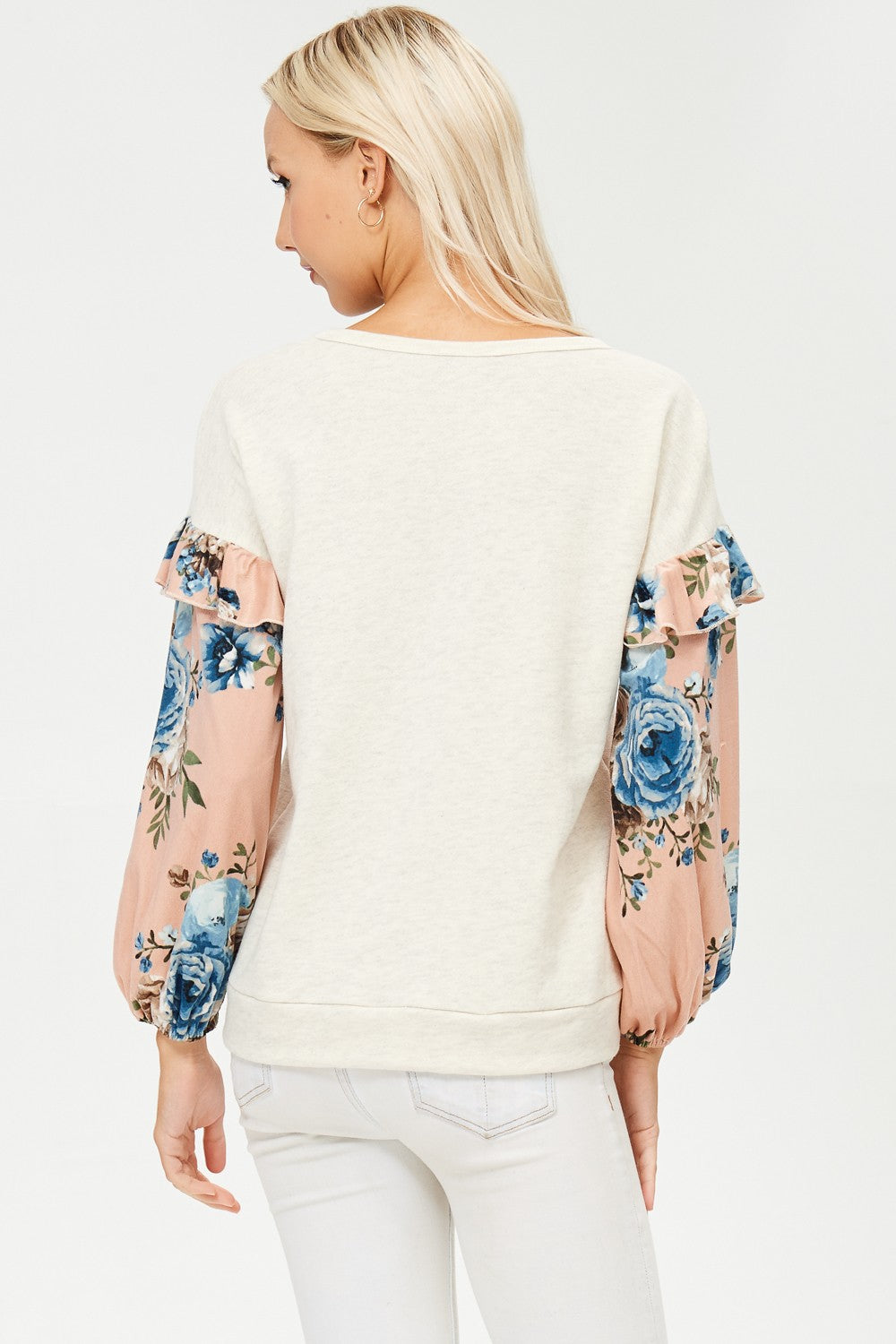 Ruffle Bell Sleeve Top