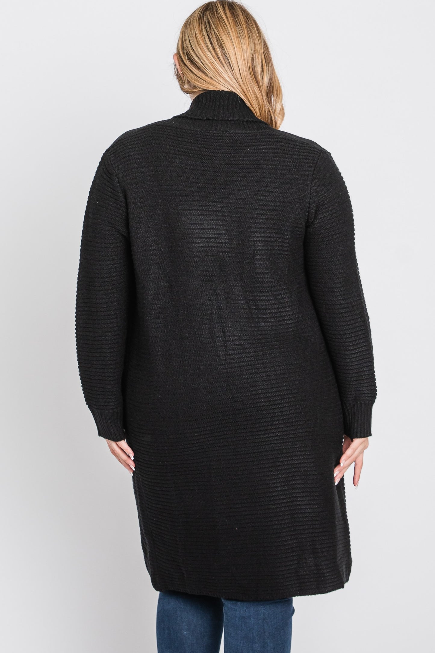 Heavy Rib Sweater - Black