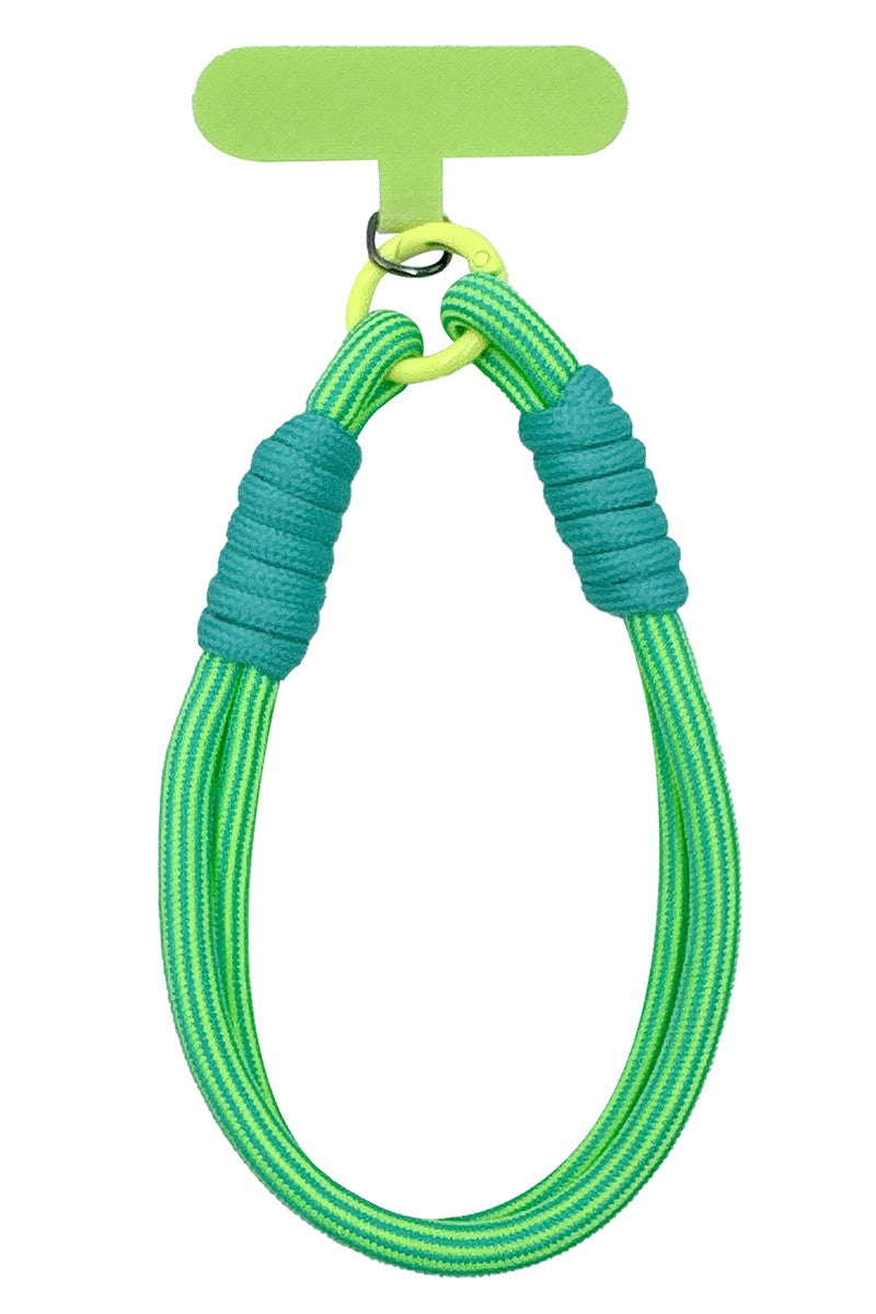 Double Braid Rope Knotted Phone Wrist Strap