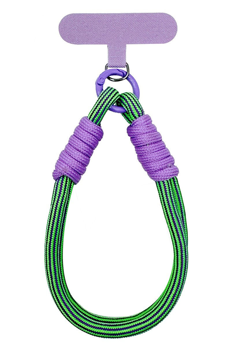 Double Braid Rope Knotted Phone Wrist Strap