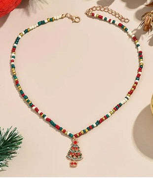 Christmas Tree Necklace