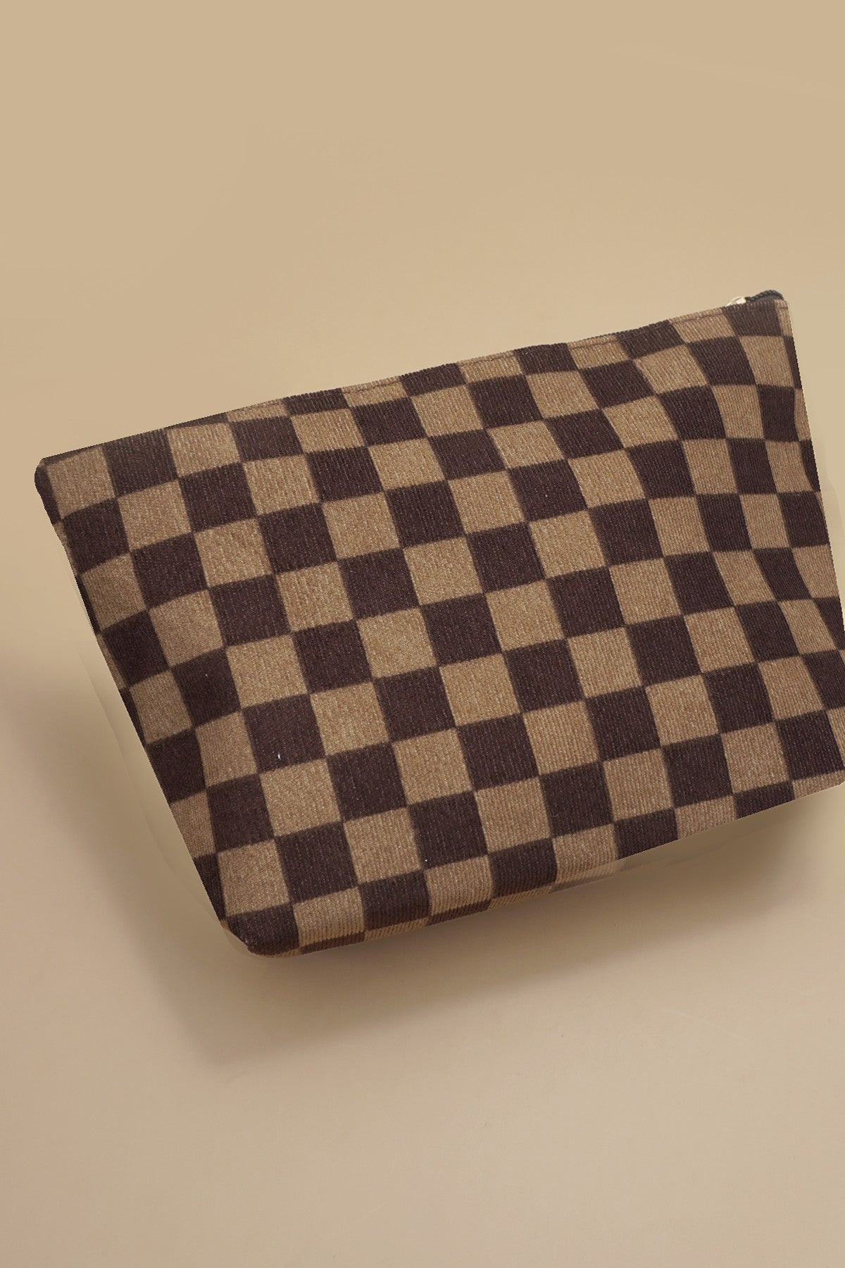 Travel Checker Cosmetic Bag