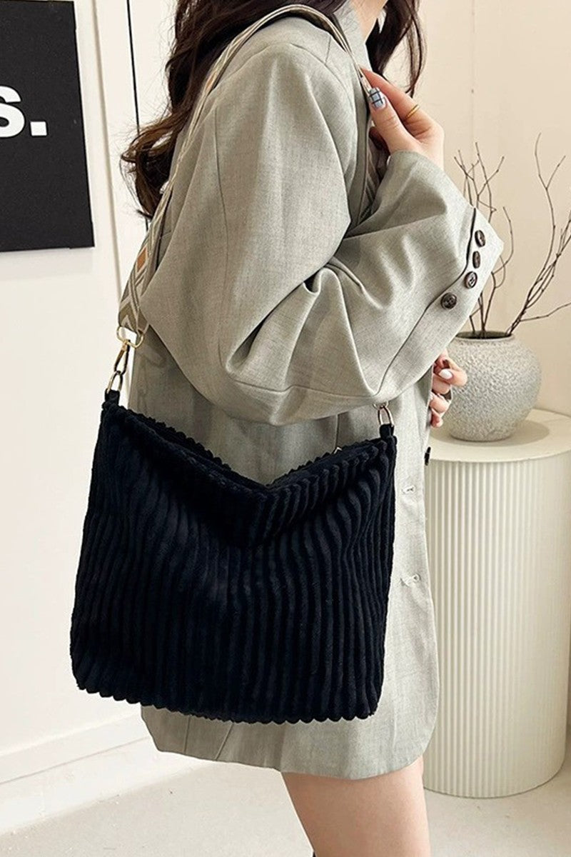 Corduroy Tote Bag Guitar Shoulder Strap