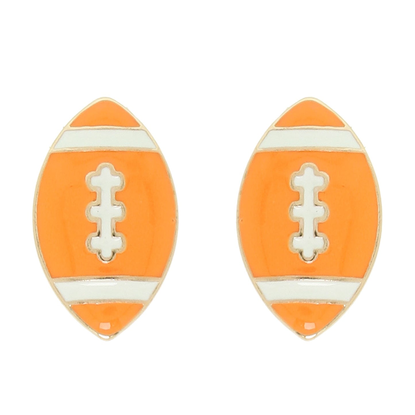 Gameday Football Post Earrings