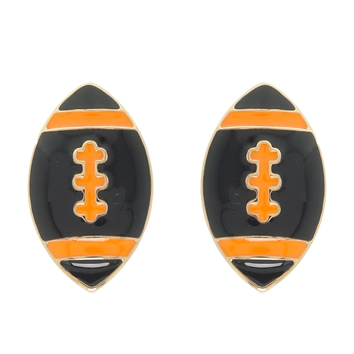Gameday Football Post Earrings