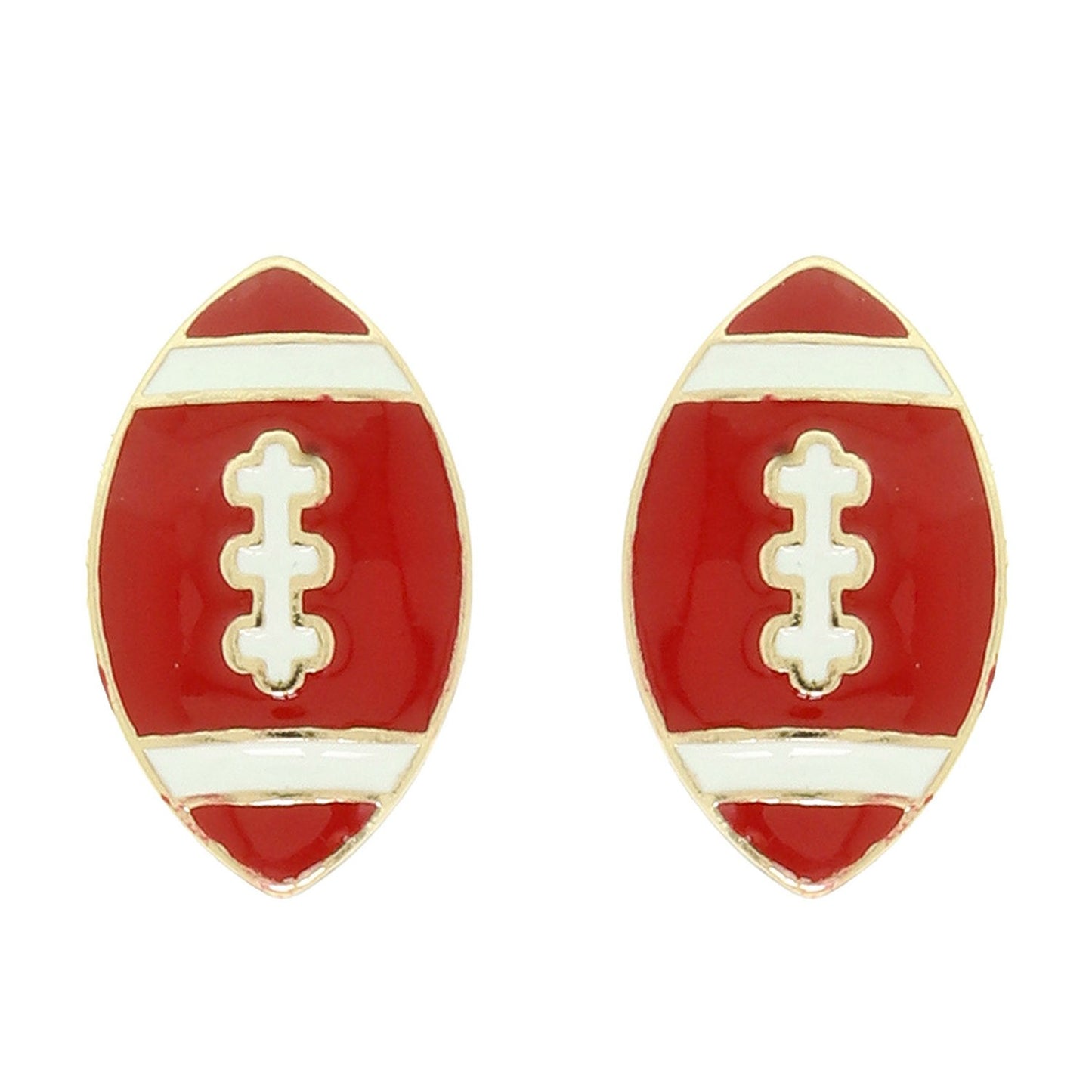Gameday Football Post Earrings