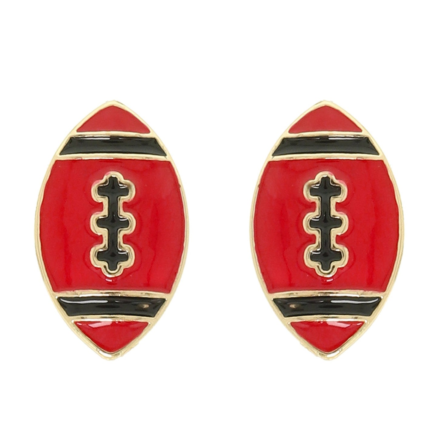 Gameday Football Post Earrings
