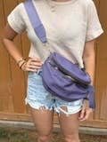 Oversize Bum Bag Crossbody - Solid