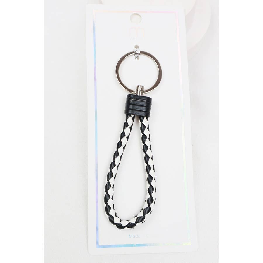 Checker Lanrard Cord Keychain