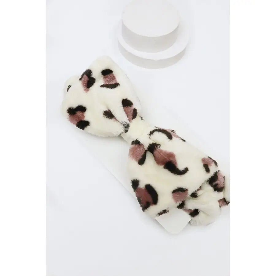 Leopard Spa Headband